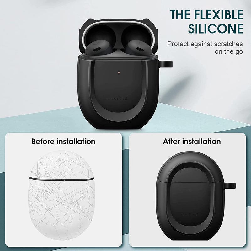 Pixel Buds Pro (2022) Rugged Silicone Case | Fintie