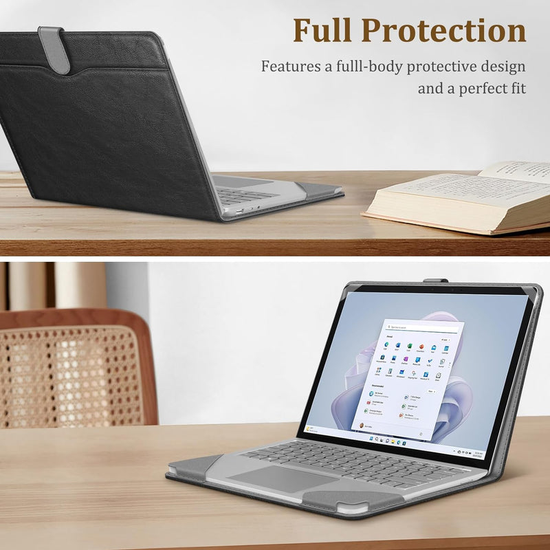 Surface Laptop 7 13.8", Surface Laptop 6/5/4/3 13.5" PU Leather Sleeve Case | Fintie