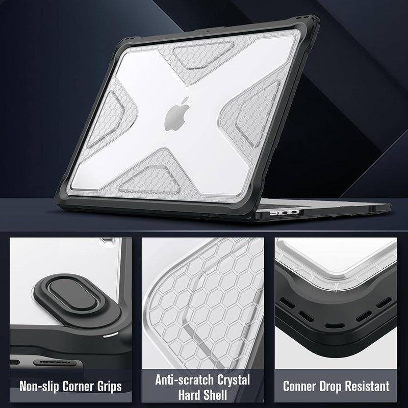 MacBook Air 15.3" (M2, A2941) Heavy Duty Rugged Case | Fintie