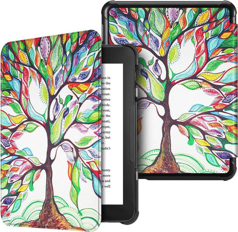 NOOK GlowLight 4 Plus case in tree of life pattern