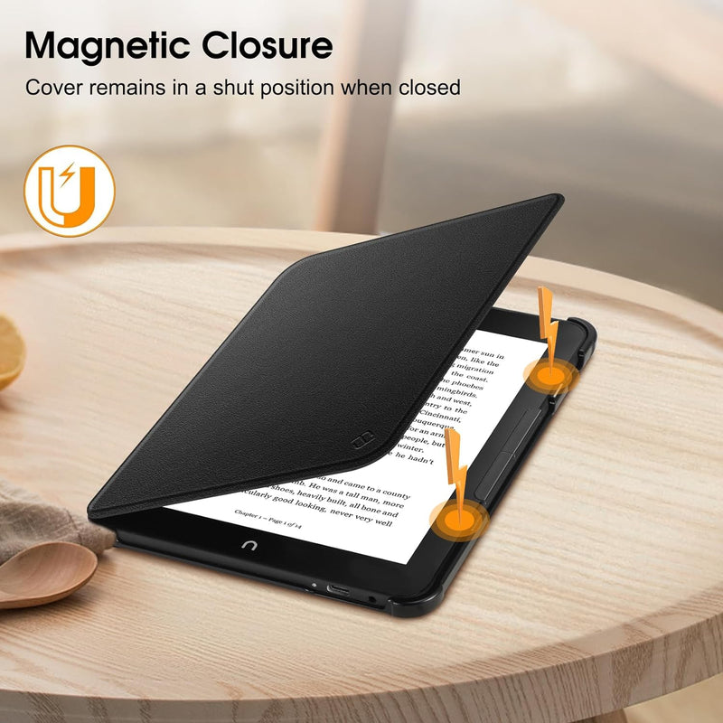 nook glowlight 4 plus case with magnetic closure