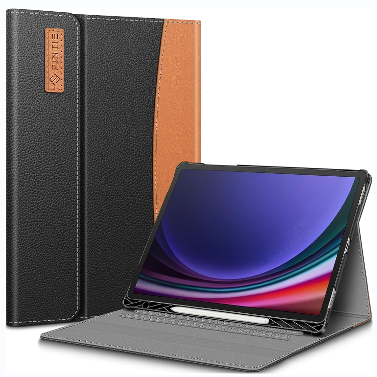 Galaxy Tab S9 Plus Multi-Angle Case w/ Magnetic Closure | Fintie