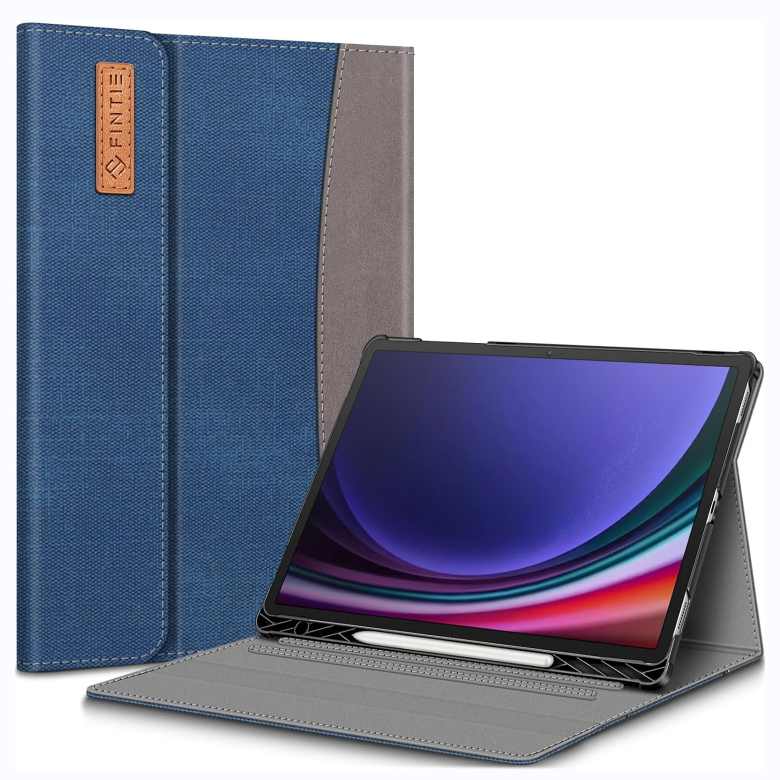 Galaxy Tab S9 Plus Multi-Angle Case w/ Magnetic Closure | Fintie