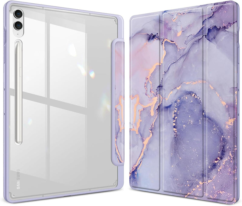 Galaxy Tab S10+ / Tab S9+ / Tab S9 FE+ Hybrid Slim Case w/ Upgraded S Pen Slot | Fintie