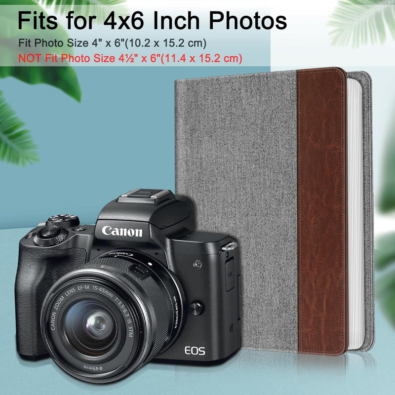 Fintie Photo Album for 4x6" Photos | 112 Pockets