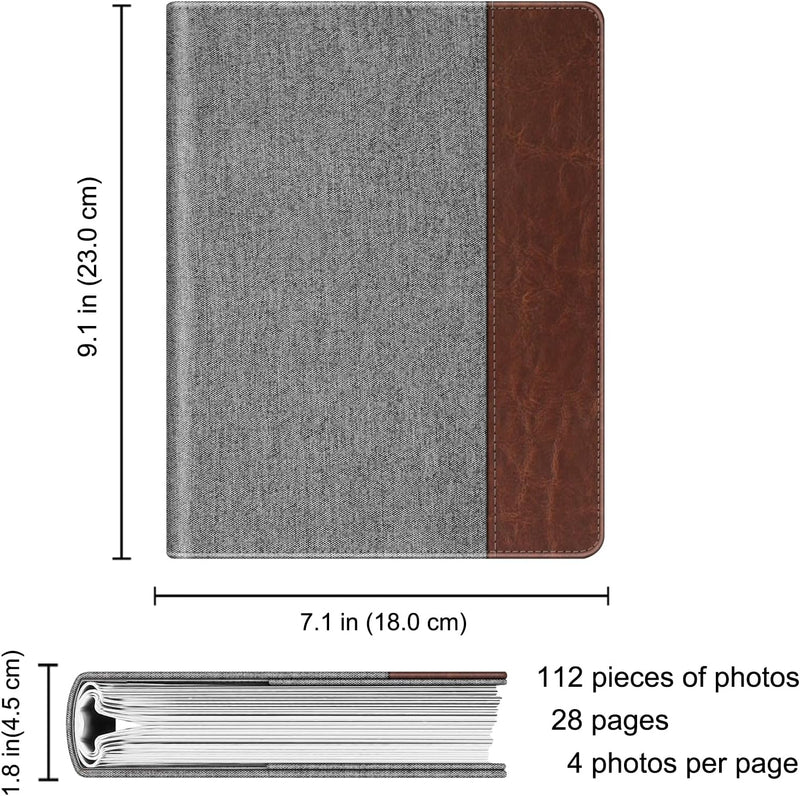 Fintie Photo Album for 4x6" Photos | 112 Pockets
