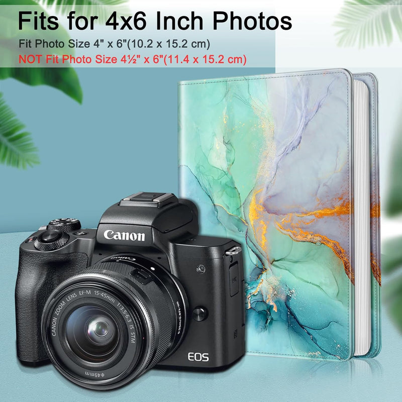 Fintie Photo Album for 4x6" Photos | 112 Pockets