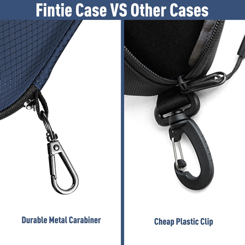 Hard EVA Case for Sunglasses/Sports Glasses w/Carabiner | Fintie
