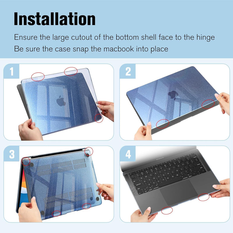 MacBook Air 13 Inch (2018-2021) Hard Shell Case | Fintie