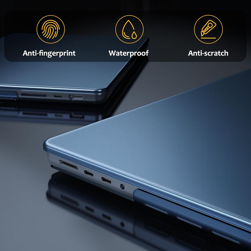 MacBook Pro 14-Inch (M4/M3/M2/M1 Chip, Model A3401/A3185/A3112/A2992/A2918/A2779/A2442 ) Slim Matte Case | Fintie