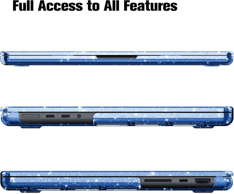 MacBook Pro 14 Inch (M4/M3/M2/M1 Chip, 2024/2023/2021) Snap-On HardShell Case | Fintie