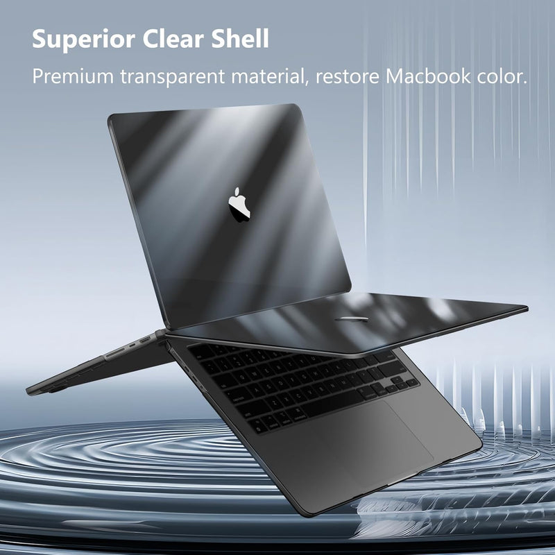 MacBook Pro 16-inch (M4/M3/M2/M1 Chip) [Ultra-Transparent] Slim HardShell Cover | Fintie
