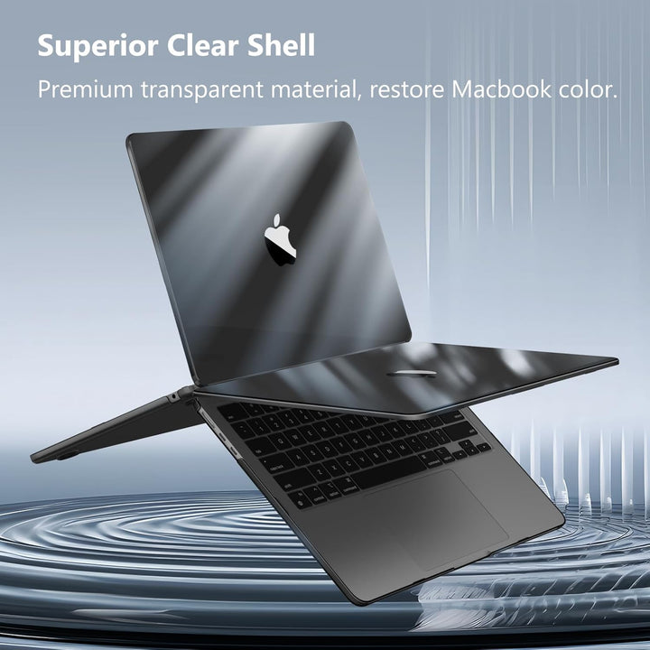 MacBook Air 13.6 (M5/M4/M3/M2 Chip) Slim Snap-On Hard Shell Case
