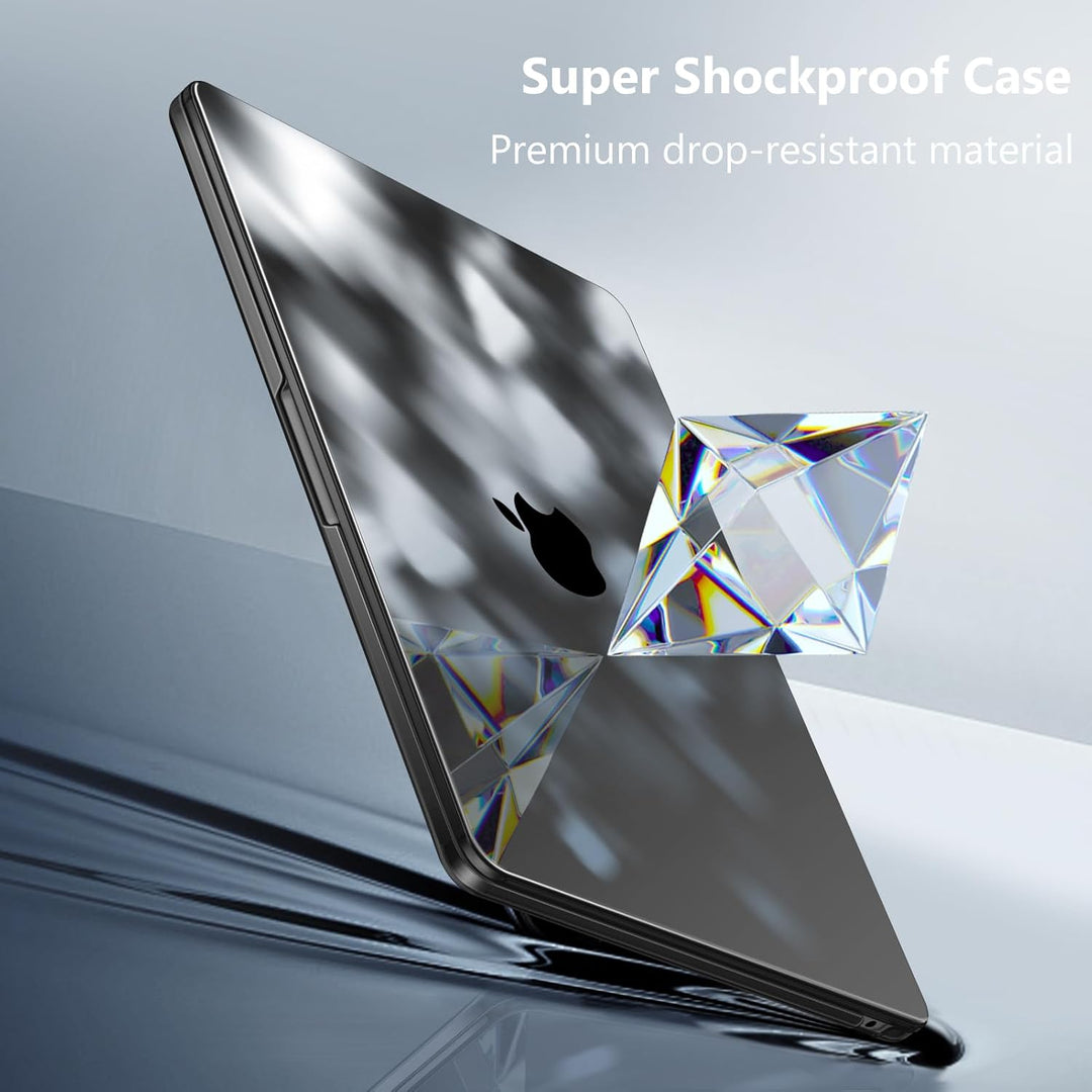 MacBook Air 13.6 (M5/M4/M3/M2 Chip) Slim Snap-On Hard Shell Case
