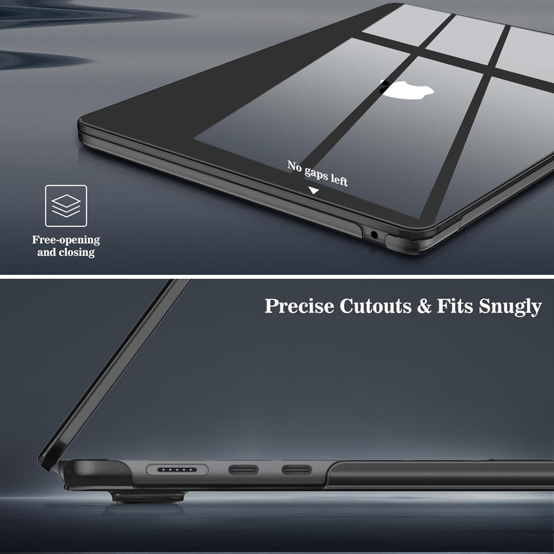 MacBook Air 15 Inch M4/M3/M2 Chip (A3241/A3114/A2941) Protective Snap-On Hard Shell Case | Fintie