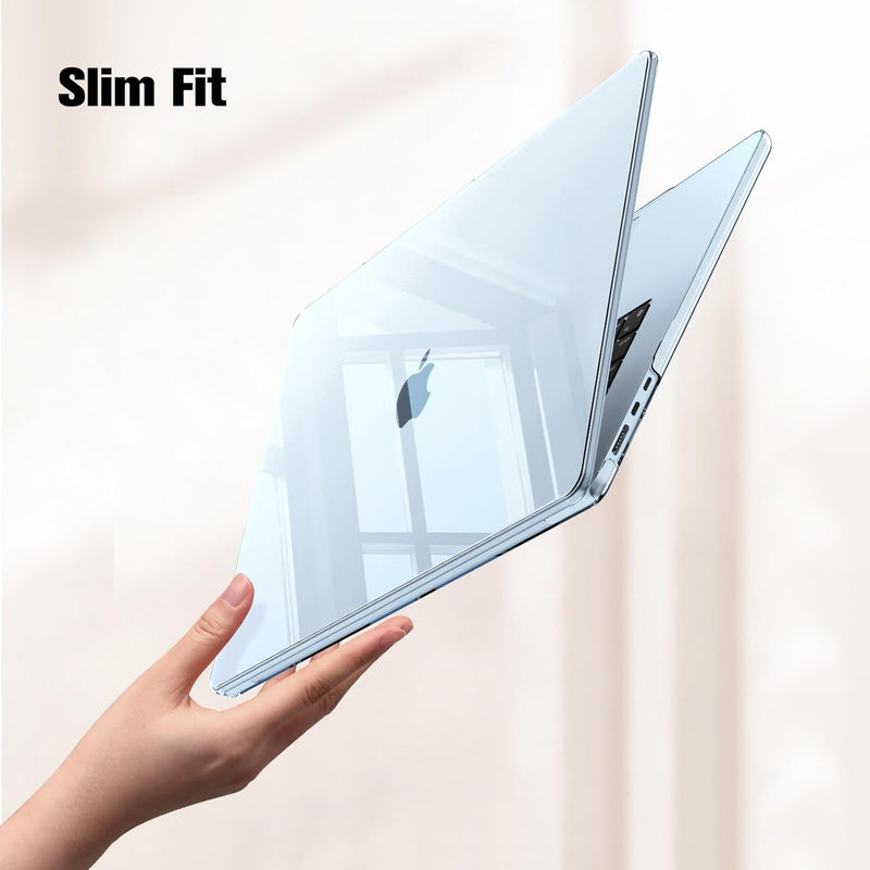 MacBook Air 15 Inch M4/M3/M2 Chip (A3241/A3114/A2941) Protective Snap-On Hard Shell Case | Fintie