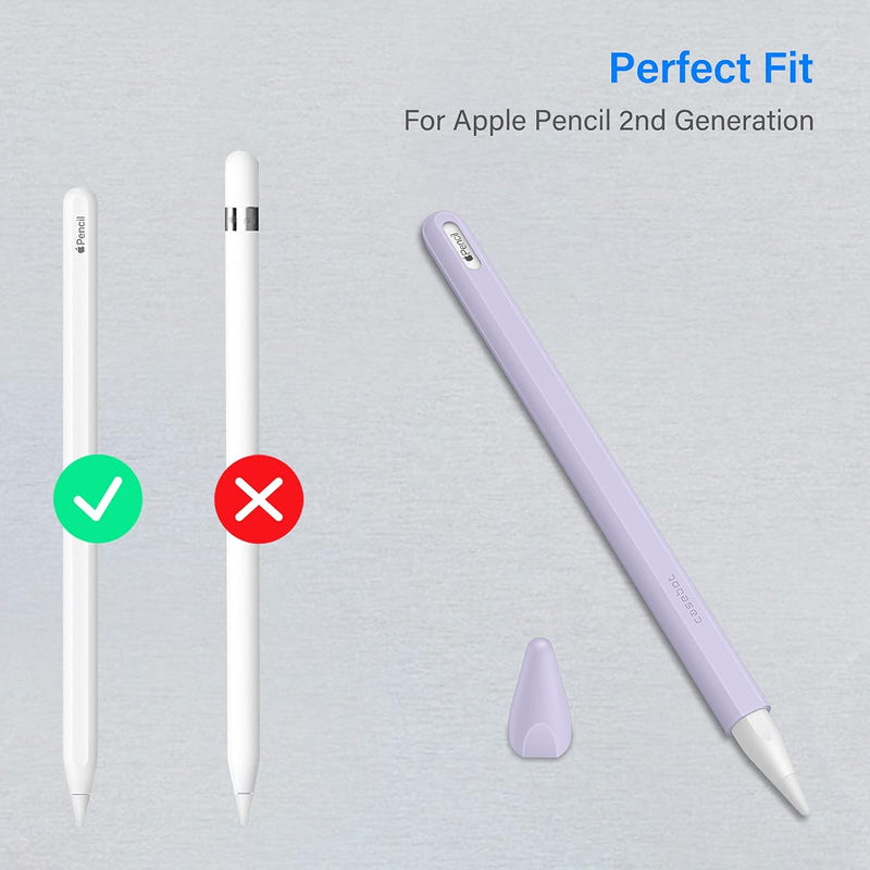 Apple Pencil Pro / Apple Pencil 2nd Gen Silicone Sleeve Case | Fintie