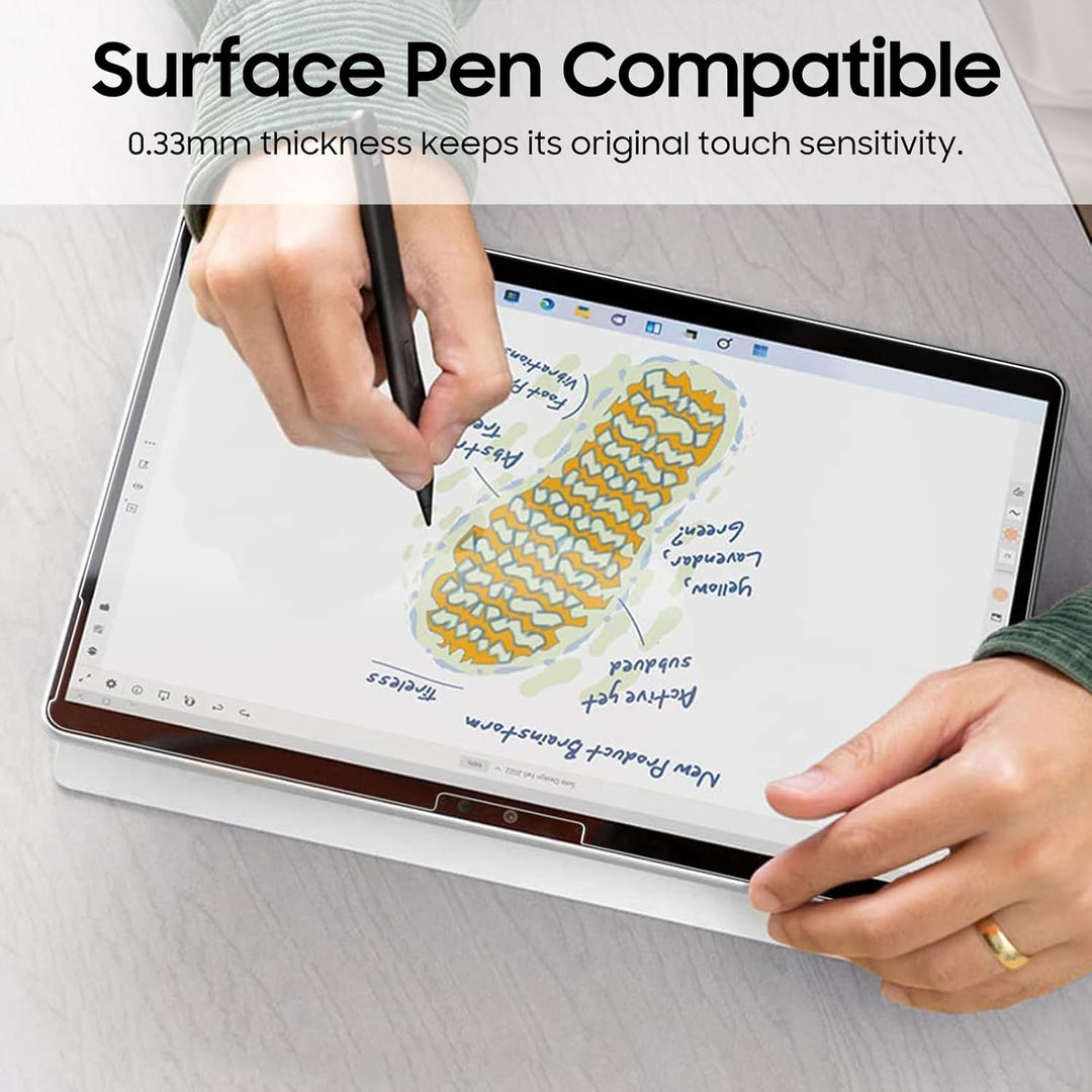 TECHGEAR Vetro Temperato Compatibile con Galaxy Tab 3 10.1 (GT-P5200) - Autenti