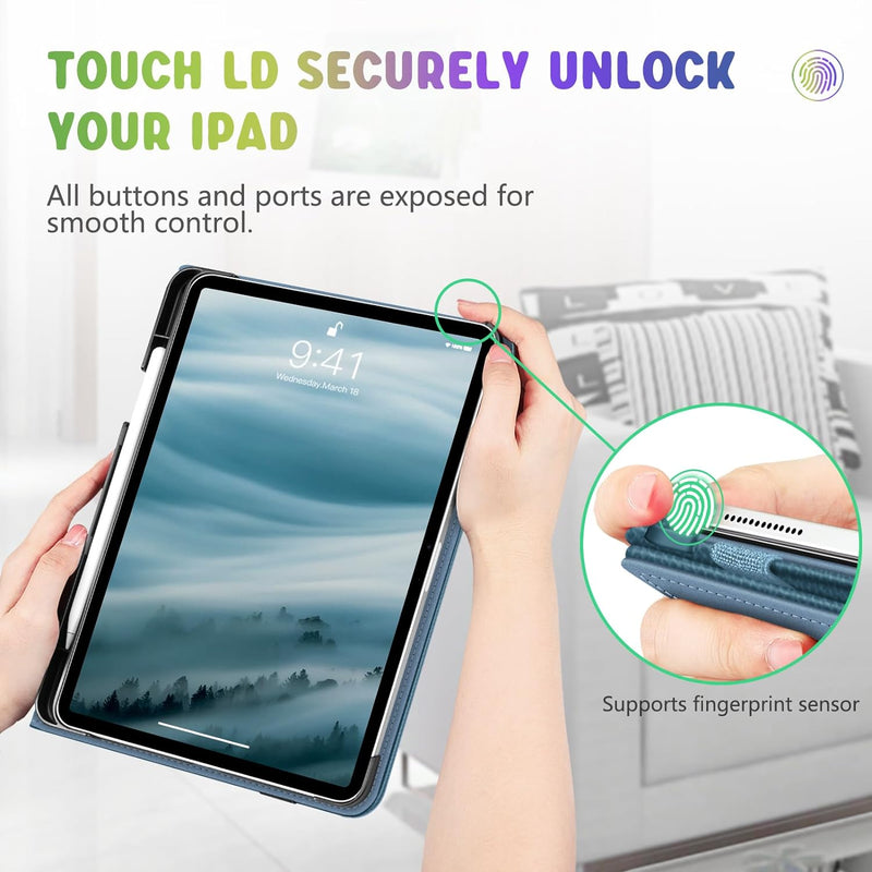 iPad Air 13" (M3/M2 chip) Multi-Angle Viewing Case | Fintie