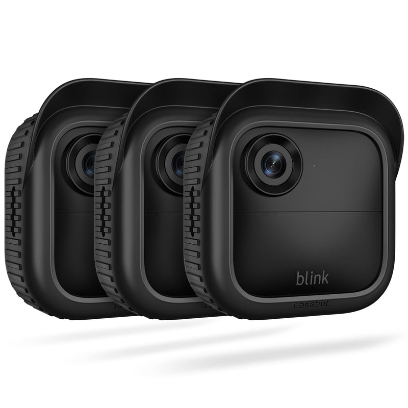 [3 Pack] Silicone Cover for Blink Outdoor 4 (4th Gen) & Blink Outdoor 2K+ Camera (2025), Waterproof Outdoor Camera Cover | Fintie