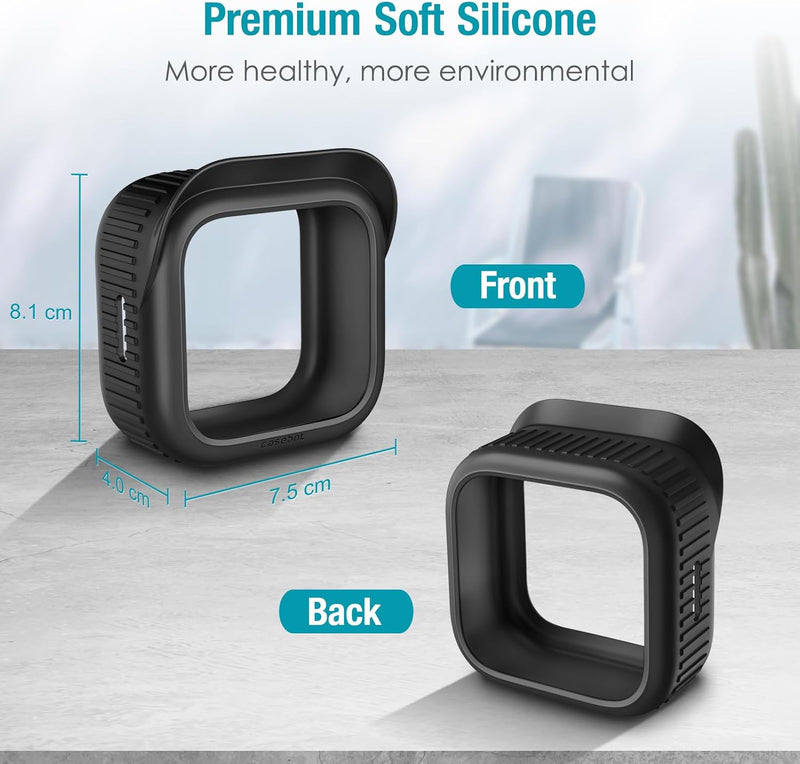 [3 Pack] Silicone Cover for Blink Outdoor 4 (4th Gen) & Blink Outdoor 2K+ Camera (2025), Waterproof Outdoor Camera Cover | Fintie