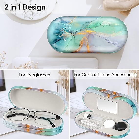 Fintie Double-Layer Case for Contact Lenses and Eyeglasses