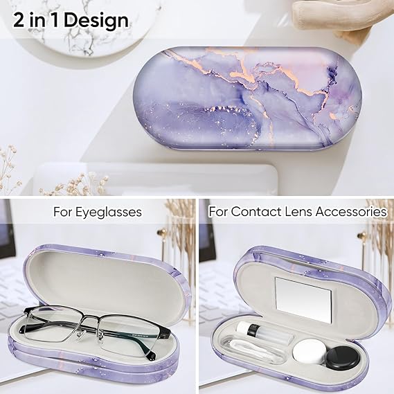 Fintie Double-Layer Case for Contact Lenses and Eyeglasses
