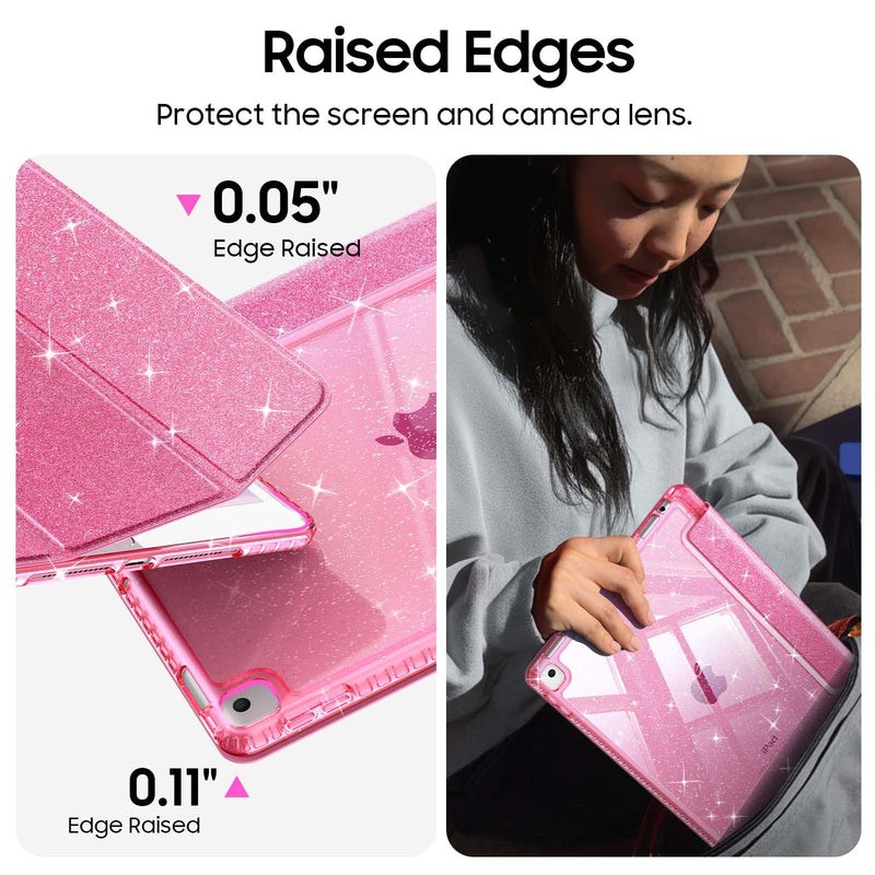 Slim Glittering Case for iPad 9th Gen, iPad 8th/7th Gen (10.2-inch) | Fintie