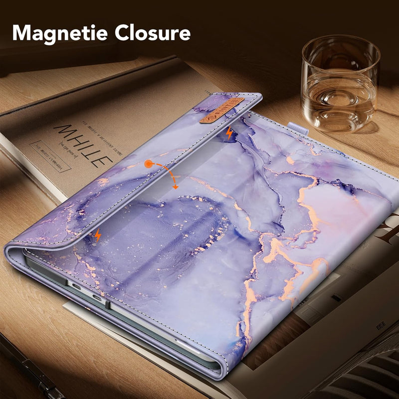 Surface Pro 12" (1st Edition, 2025) Multiple Angle Viewing Portfolio Cover w/Pocket & Stylus Holder | Fintie