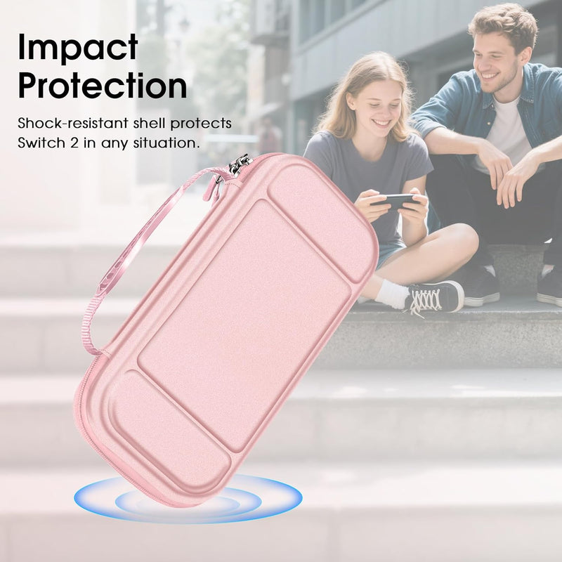HardShell Carrying Case for Nintendo Switch 2 (2025), Game Console Portable Travel Bag | Fintie