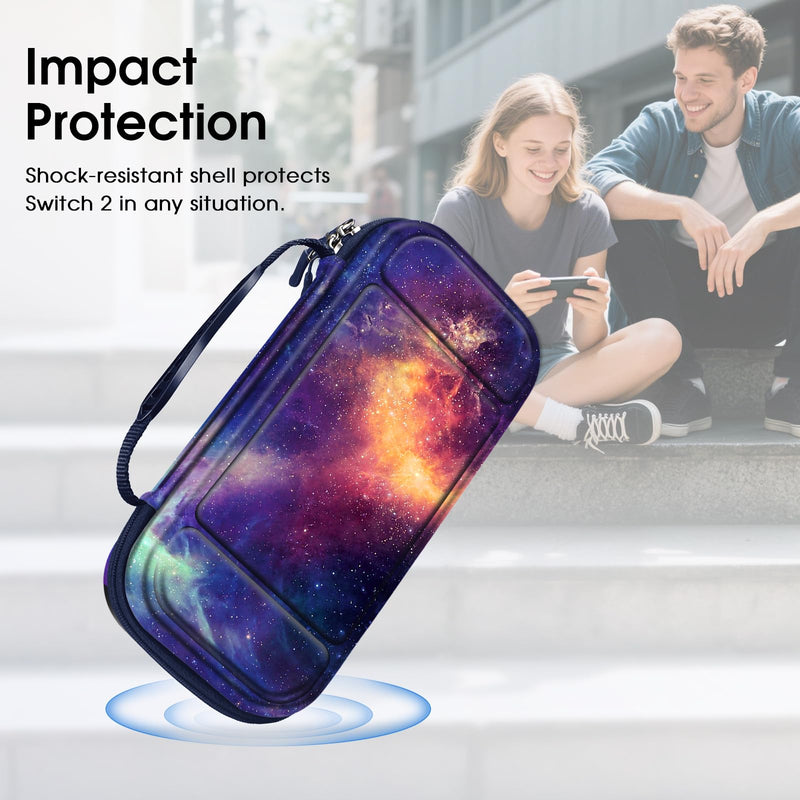 HardShell Carrying Case for Nintendo Switch 2 (2025), Game Console Portable Travel Bag | Fintie