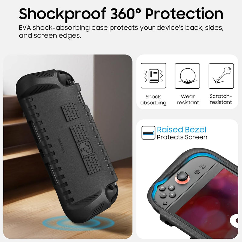 Ultralight Case Compatible with Nintendo Switch 2 (2025) with 2 Game Card Slots | Fintie