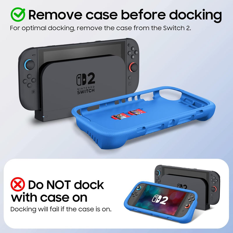 Ultralight Case Compatible with Nintendo Switch 2 (2025) with 2 Game Card Slots | Fintie