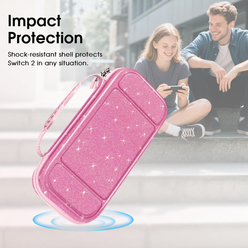 HardShell Carrying Case for Nintendo Switch 2 (2025), Game Console Portable Travel Bag | Fintie