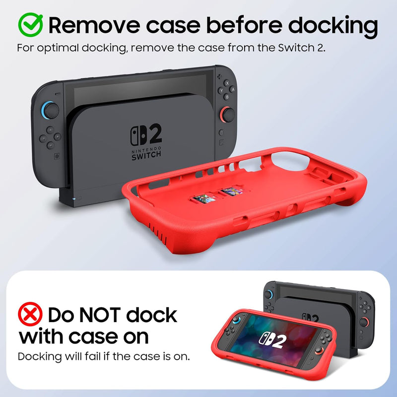 Ultralight Case Compatible with Nintendo Switch 2 (2025) with 2 Game Card Slots | Fintie
