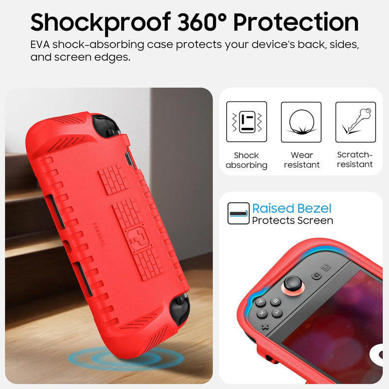 Ultralight Case Compatible with Nintendo Switch 2 (2025) with 2 Game Card Slots | Fintie
