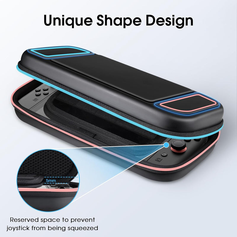 HardShell Carrying Case for Nintendo Switch 2 (2025), Game Console Portable Travel Bag | Fintie