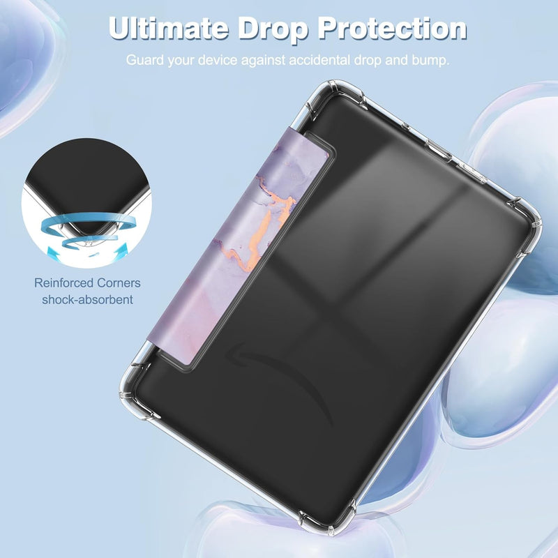 6-Inch Kindle (11th Gen 2024/2022) Slim Case Clear TPU Back Cover | Fintie