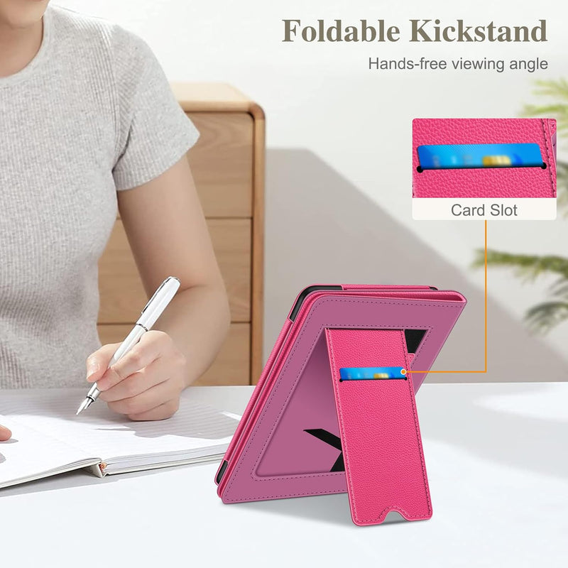 Kindle Paperwhite 7" (12th Gen)/Kindle Colorsoft Case with Kickstand & Handstrap | Fintie
