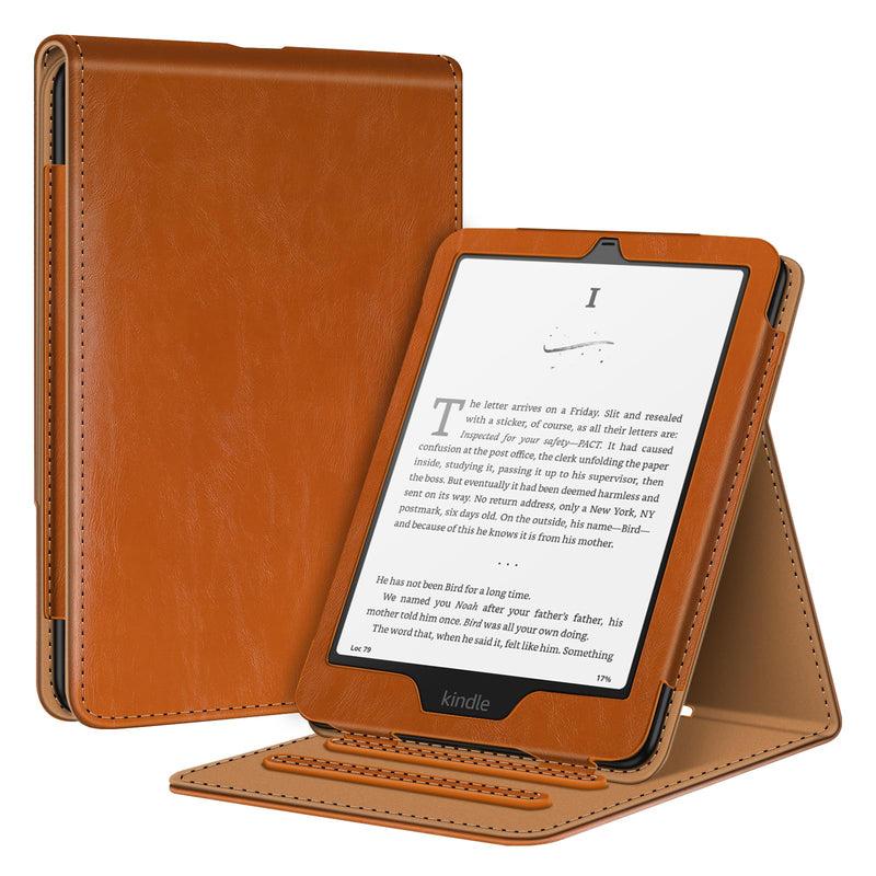 Flip Case for Kindle Paperwhite 7"/6.8" (12th/11th Gen) and Kindle Colorsoft [Vertical Stand Cover] | Fintie