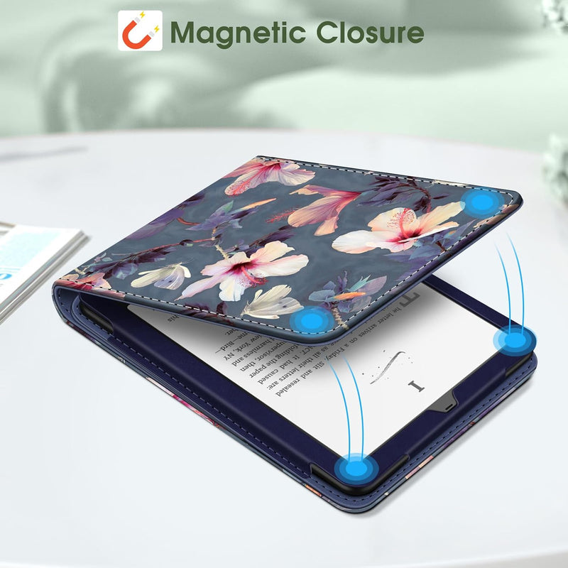Flip Case for Kindle Paperwhite 7"/6.8" (12th/11th Gen) and Kindle Colorsoft [Vertical Stand Cover] | Fintie