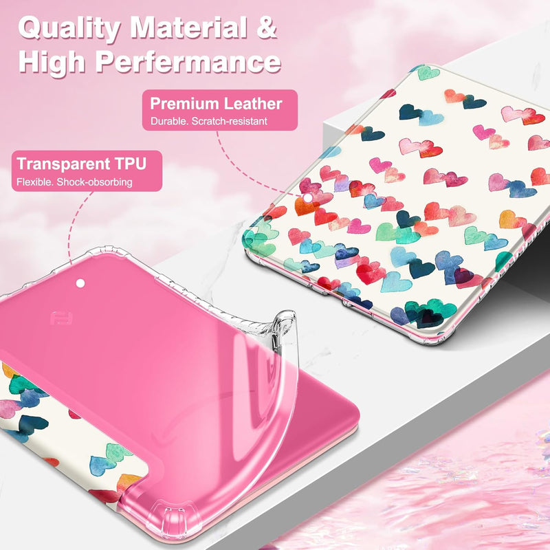 Kindle Paperwhite 7-inch (2024)/Kindle Colorsoft 2024 Slim Case with Clear Soft TPU Back | Fintie