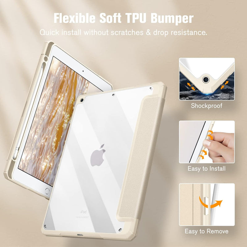 iPad 9th Gen (2021), iPad 8th/7th Gen 10.2-Inch Hybrid Slim Case | Fintie