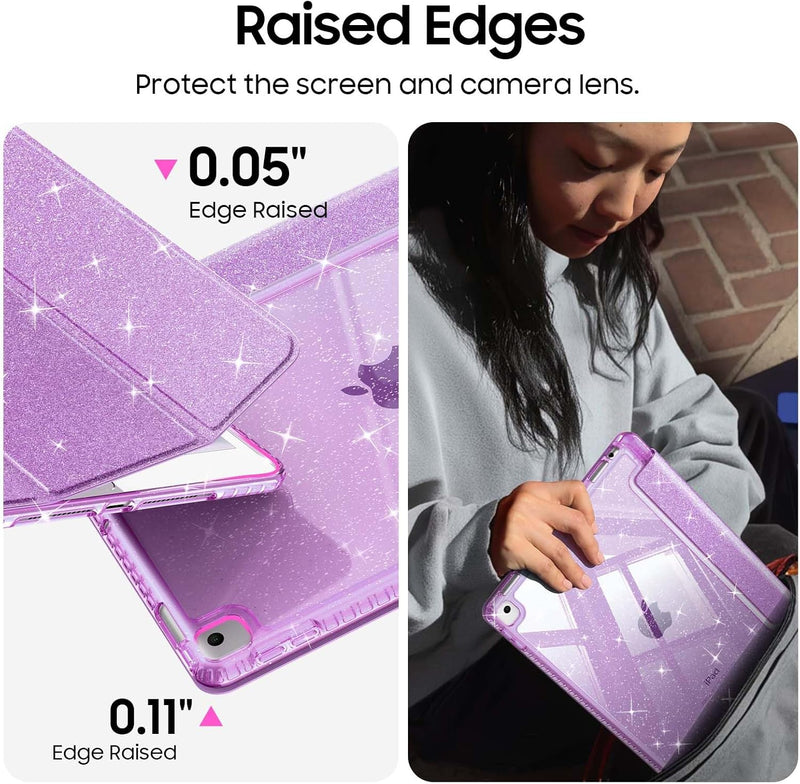 Slim Glittering Case for iPad 9th Gen, iPad 8th/7th Gen (10.2-inch) | Fintie