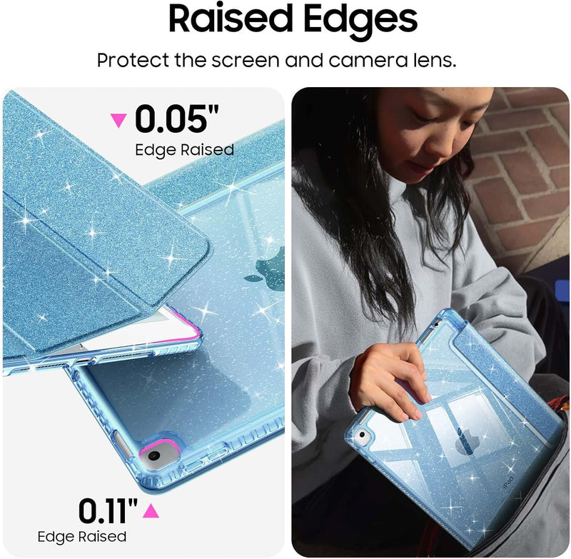Slim Glittering Case for iPad 9th Gen, iPad 8th/7th Gen (10.2-inch) | Fintie