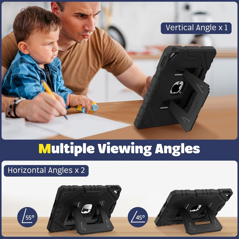 iPad 9th Gen/iPad 8th/7th Gen Rugged Kid Case with Kickstand | Fintie