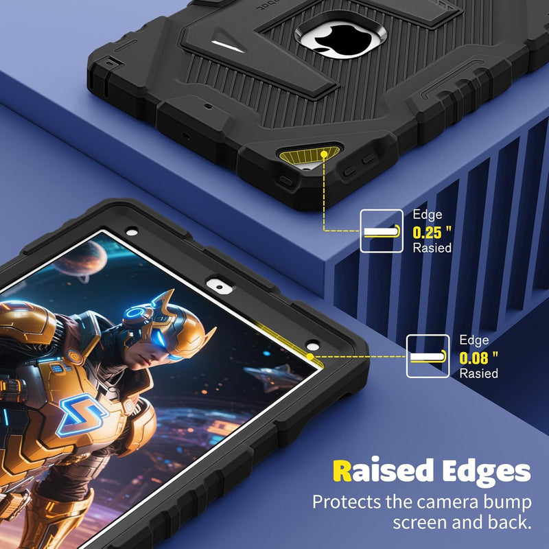 iPad 9th Gen/iPad 8th/7th Gen Rugged Kid Case with Kickstand | Fintie