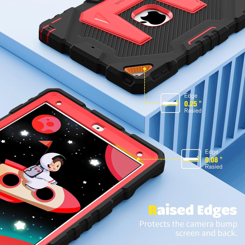 iPad 9th Gen/iPad 8th/7th Gen Rugged Kid Case with Kickstand | Fintie
