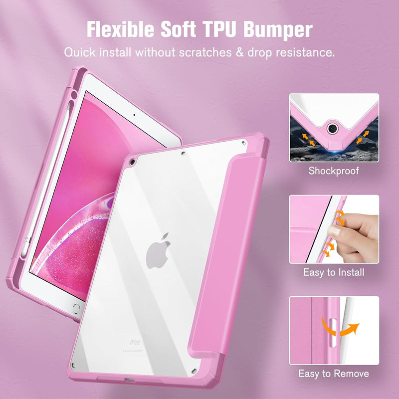 iPad 9th Gen (2021), iPad 8th/7th Gen 10.2-Inch Hybrid Slim Case | Fintie