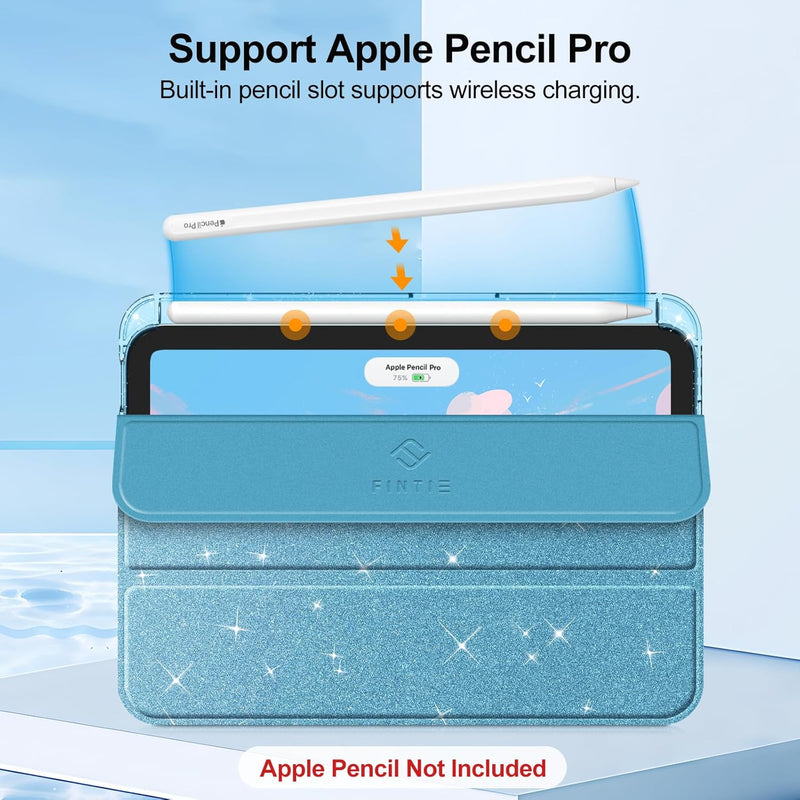 Glittering Slim Case for iPad Mini 7th Gen (A17 Pro)/iPad Mini 6th Gen 8.3" | Fintie
